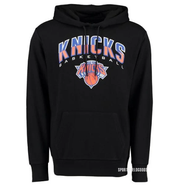 Men's New York Knicks Black UNK Ballout Pullover Hoodie -