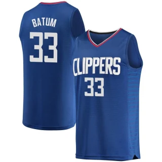 Men's Nicolas Batum Los Angeles Clippers Royal Fast Break Jersey - Icon Edition
