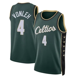 Men's Noah Vonleh Boston Celtics Green Swingman 2022/23 City Edition Jersey
