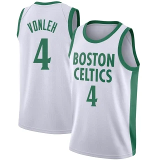 Men's Noah Vonleh Boston Celtics White Swingman 2020/21 Jersey - City Edition
