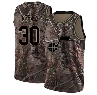 Men's Ochai Agbaji Utah Jazz Camo Swingman Realtree Collection Jersey