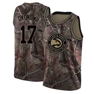 Men's Onyeka Okongwu Atlanta Hawks Camo Swingman Realtree Collection Jersey
