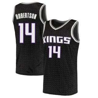 Men's Oscar Robertson Sacramento Kings Black Swingman Jersey - Statement Edition