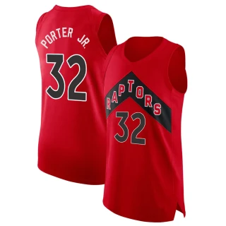 Men's Otto Porter Jr. Toronto Raptors Red Authentic 2020/21 Jersey - Icon Edition