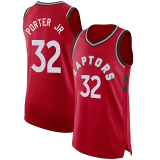 Men's Otto Porter Jr. Toronto Raptors Red Authentic Jersey - Icon Edition