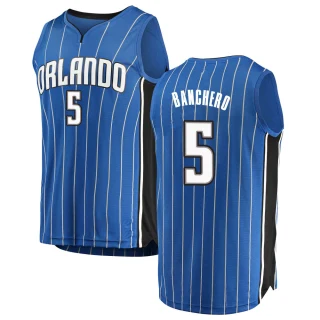Men's Paolo Banchero Orlando Magic Blue Fast Break Jersey - Icon Edition