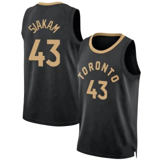 Men's Pascal Siakam Toronto Raptors Black Fast Break 2022/23 City Edition Jersey