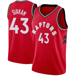 Men's Pascal Siakam Toronto Raptors Red Swingman Jersey - Icon Edition