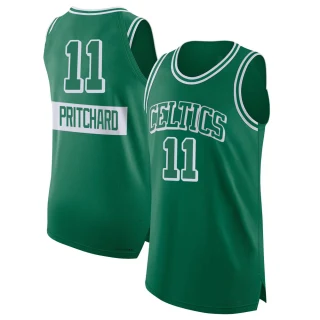Men's Payton Pritchard Boston Celtics Green Authentic Kelly 2021/22 City Edition Jersey