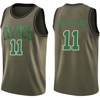 Men's Payton Pritchard Boston Celtics Green Swingman Salute to Service Jersey