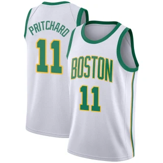 Men's Payton Pritchard Boston Celtics White Swingman 2018/19 Jersey - City Edition