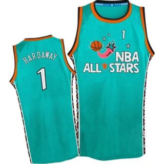 Men's Penny Hardaway Orlando Magic Light Blue Authentic 1996 All Star Throwback Jersey