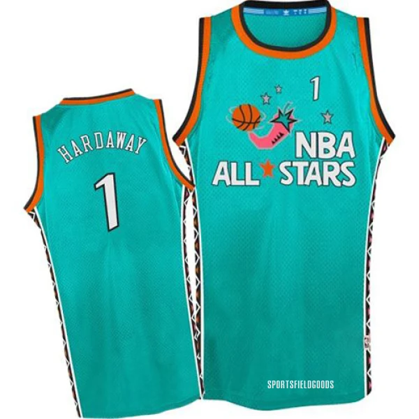 Men's Penny Hardaway Orlando Magic Light Blue Authentic 1996 All Star Throwback Jersey