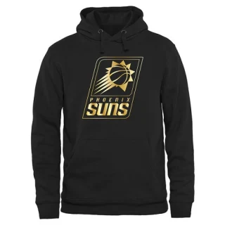 Men's Phoenix Suns Gold Collection Pullover Hoodie - Black