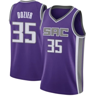 Men's PJ Dozier Sacramento Kings Purple Swingman Jersey - Icon Edition