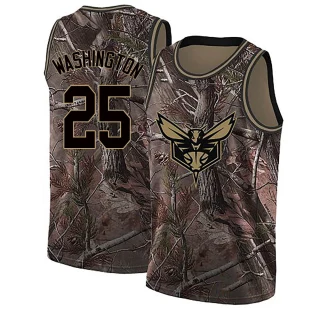 Men's P.J. Washington Charlotte Hornets Camo Swingman Realtree Collection Jersey