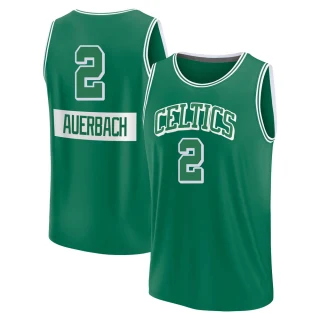 Men's Red Auerbach Boston Celtics Green Fast Break Kelly 2021/22 Replica City Edition Jersey