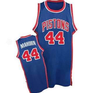 Men's Rick Mahorn Detroit Pistons Blue Swingman Throwback Jersey