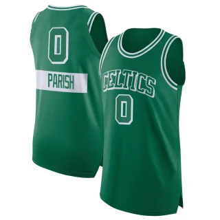 Men's Robert Parish Boston Celtics Green Authentic Kelly 2021/22 City Edition Jersey