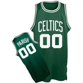 Men's Robert Parish Boston Celtics Green Authentic Throwback Jersey