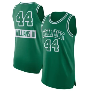 Men's Robert Williams III Boston Celtics Green Authentic Kelly 2021/22 City Edition Jersey