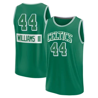 Men's Robert Williams III Boston Celtics Green Fast Break Kelly 2021/22 Replica City Edition Jersey