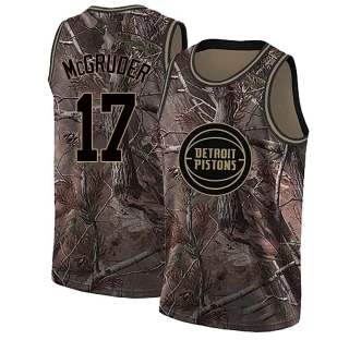 Men's Rodney McGruder Detroit Pistons Camo Swingman Realtree Collection Jersey