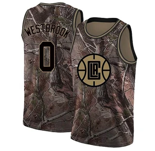 Men's Russell Westbrook Los Angeles Clippers Camo Swingman Realtree Collection Jersey