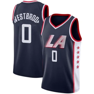 Men's Russell Westbrook Los Angeles Clippers Navy Swingman 2018/19 Jersey - City Edition