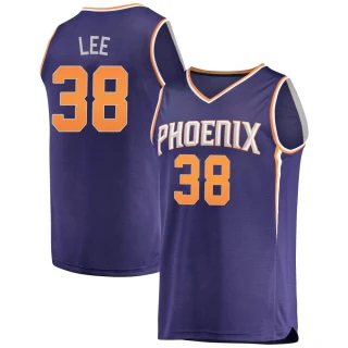Men's Saben Lee Phoenix Suns Purple Fast Break Jersey - Icon Edition