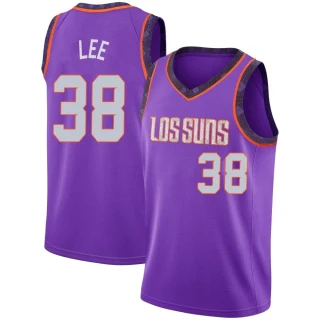 Men's Saben Lee Phoenix Suns Purple Swingman 2018/19 Jersey - City Edition