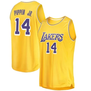 Men's Scotty Pippen Jr. Los Angeles Lakers Gold Swingman 2018/19 Jersey - Icon Edition