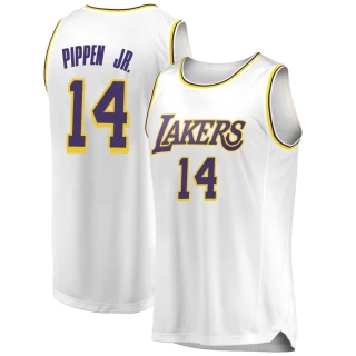 Men's Scotty Pippen Jr. Los Angeles Lakers White Swingman 2018/19 Jersey - Association Edition