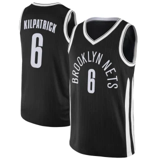 Men's Sean Kilpatrick Brooklyn Nets Black Swingman Jersey - City Edition