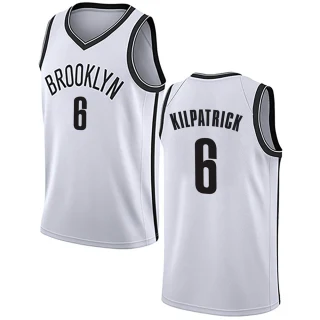 Men's Sean Kilpatrick Brooklyn Nets White Swingman Jersey - Association Edition