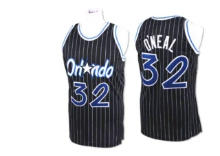 Men's Shaquille O'Neal Orlando Magic Black Swingman Throwback Jersey