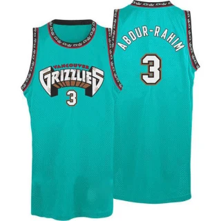 Men's Shareef Abdur-Rahim Memphis Grizzlies Green Authentic Hardwood Classics Throwback Jersey