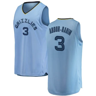 Men's Shareef Abdur-Rahim Memphis Grizzlies Light Blue Swingman 2018/19 Jersey - Statement Edition