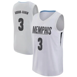 Men's Shareef Abdur-Rahim Memphis Grizzlies White Swingman Jersey - City Edition