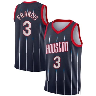 Men's Steve Francis Houston Rockets Navy Swingman 2022/23 City Edition Jersey