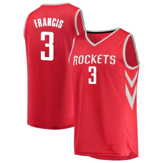 Men's Steve Francis Houston Rockets Red Fast Break Jersey - Icon Edition