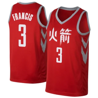 Men's Steve Francis Houston Rockets Red Swingman Jersey - City Edition