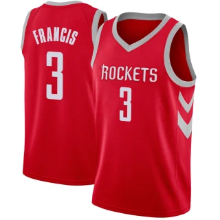 Men's Steve Francis Houston Rockets Red Swingman Jersey - Icon Edition
