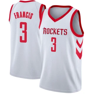 Men's Steve Francis Houston Rockets White Swingman Jersey - Association Edition