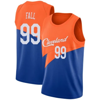 Men's Tacko Fall Cleveland Cavaliers Blue Swingman 2018/19 Jersey - City Edition