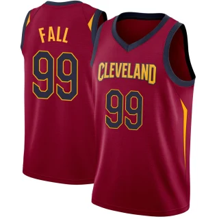 Men's Tacko Fall Cleveland Cavaliers Swingman Maroon Jersey - Icon Edition