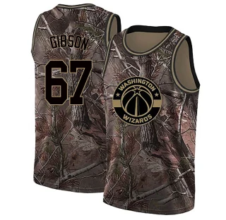 Men's Taj Gibson Washington Wizards Camo Swingman Realtree Collection Jersey