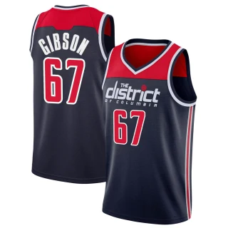 Men's Taj Gibson Washington Wizards Navy Swingman 2019/20 Jersey - Statement Edition