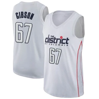 Men's Taj Gibson Washington Wizards White Swingman Jersey - City Edition