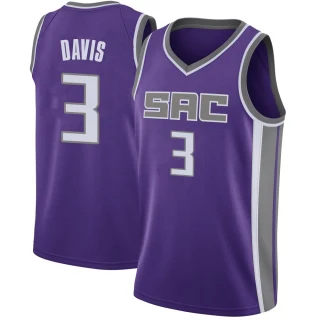 Men's Terence Davis Sacramento Kings Purple Swingman Jersey - Icon Edition